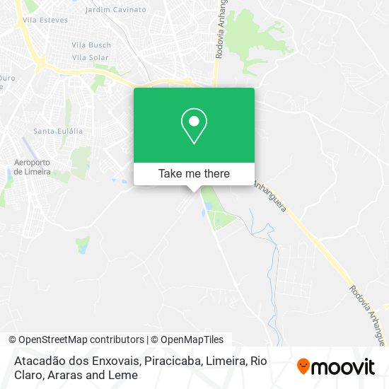 Atacadão dos Enxovais map