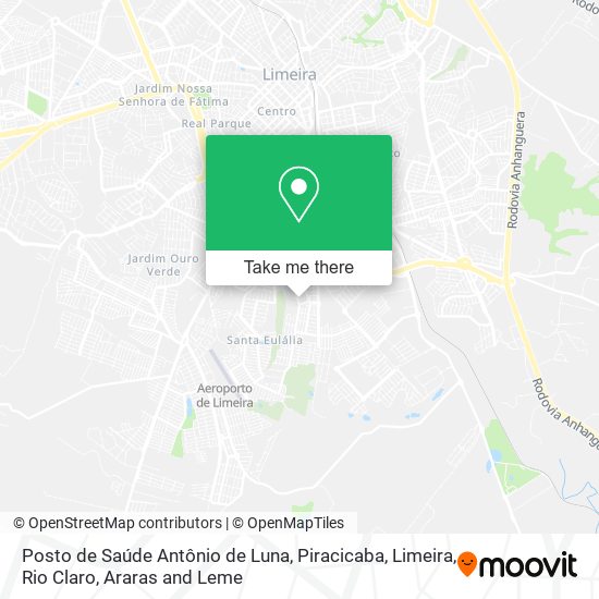 Posto de Saúde Antônio de Luna map