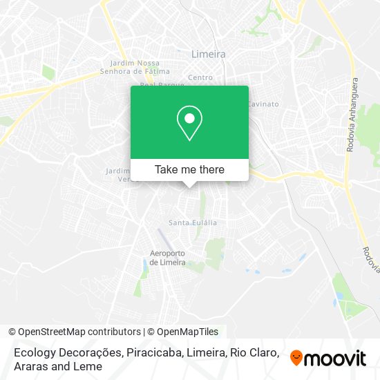 Ecology Decorações map