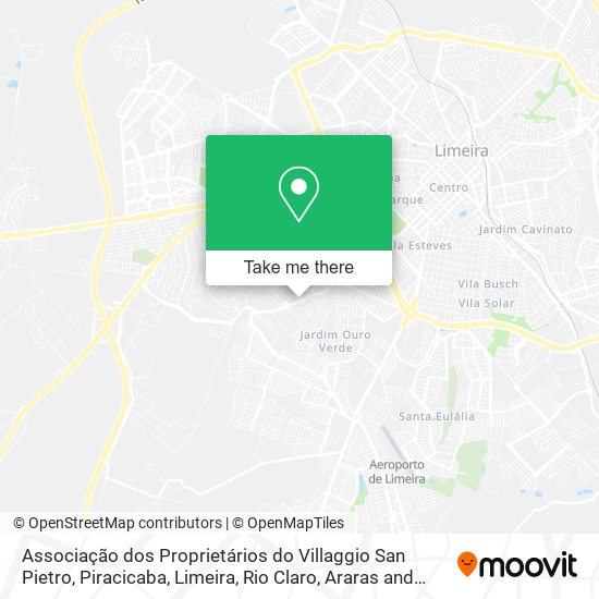 Associação dos Proprietários do Villaggio San Pietro map