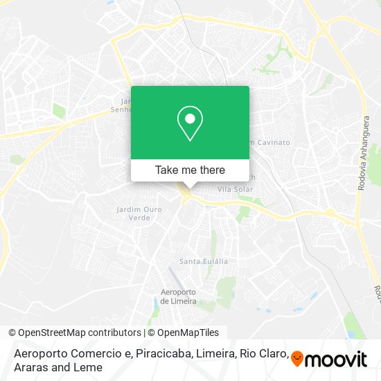 Aeroporto Comercio e map