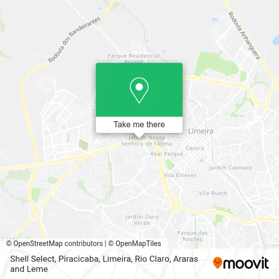 Shell Select map