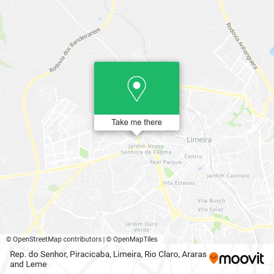 Rep. do Senhor map