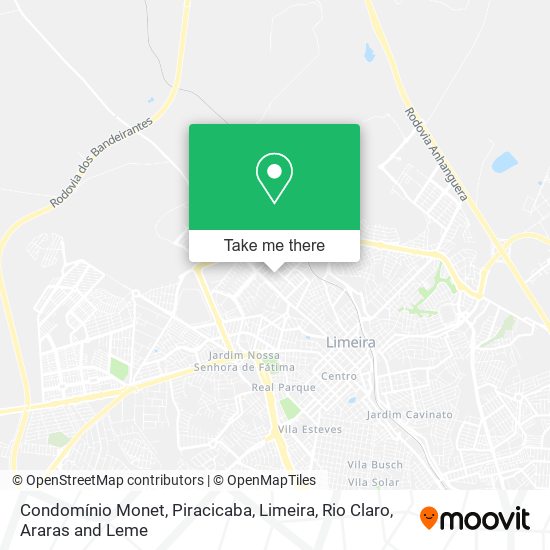 Condomínio Monet map