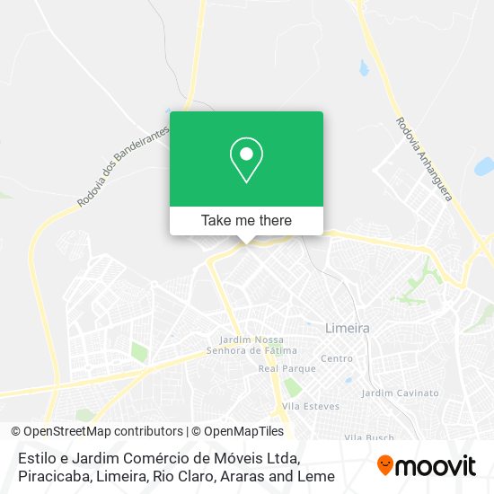 Estilo e Jardim Comércio de Móveis Ltda map