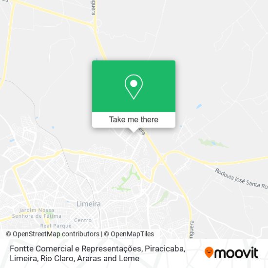 Mapa Fontte Comercial e Representações