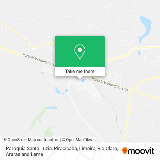 Paróquia Santa Luzia map