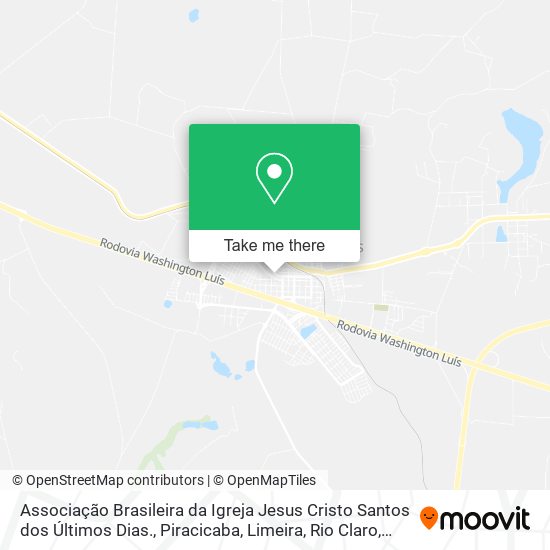 Associação Brasileira da Igreja Jesus Cristo Santos dos Últimos Dias. map