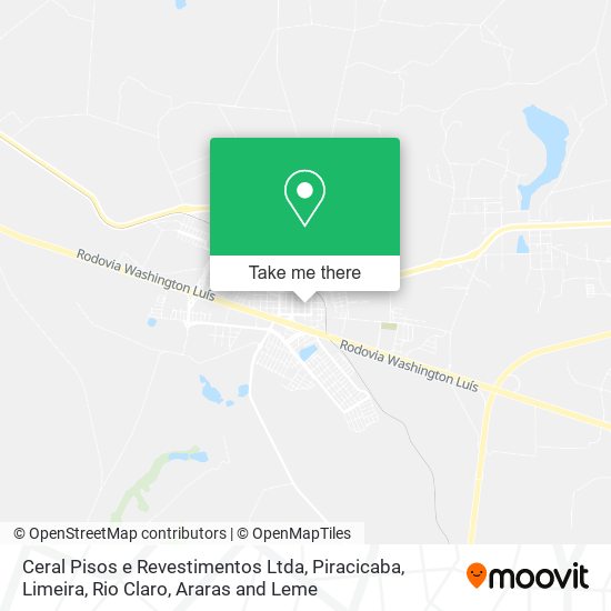 Ceral Pisos e Revestimentos Ltda map