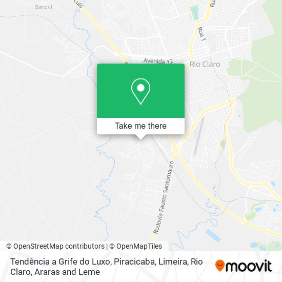 Tendência a Grife do Luxo map