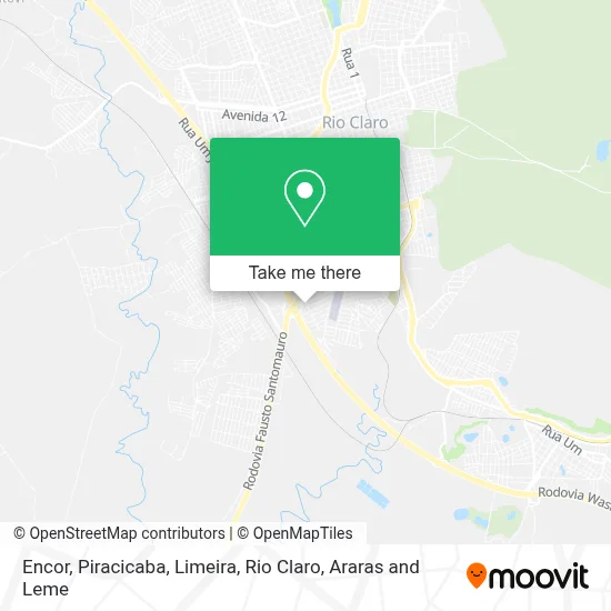 Encor map