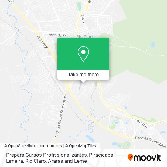Prepara Cursos Profissionalizantes map
