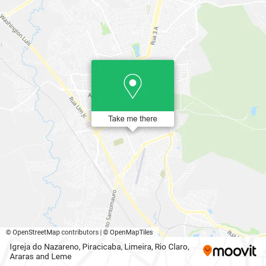 Igreja do Nazareno map