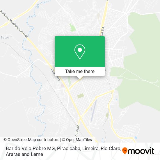 Bar do Véio Pobre MG map