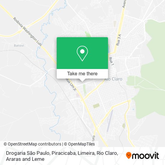 Drogaria São Paulo map