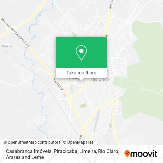 Casabranca Imóveis map
