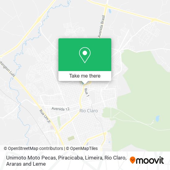 Unimoto Moto Pecas map