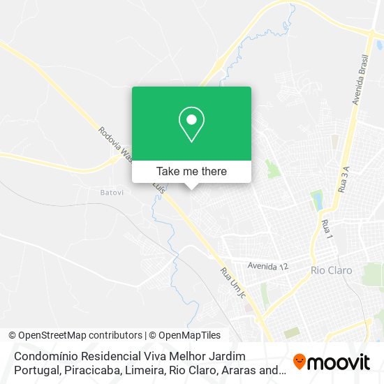 Condomínio Residencial Viva Melhor Jardim Portugal map