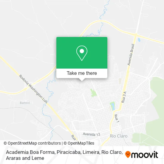 Academia Boa Forma map