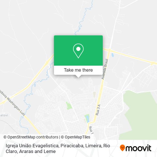 Igreja União Evagelistica map
