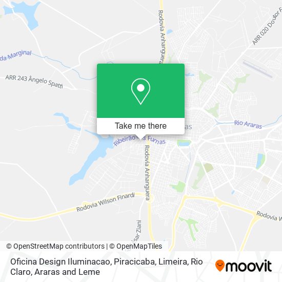 Oficina Design Iluminacao map