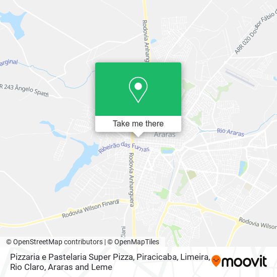 Pizzaria e Pastelaria Super Pizza map