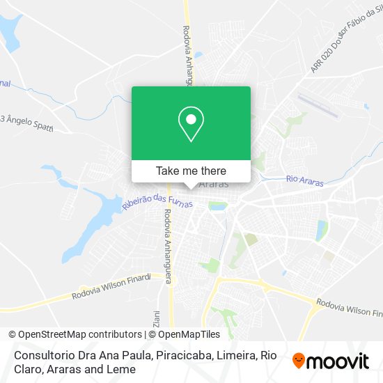 Consultorio Dra Ana Paula map