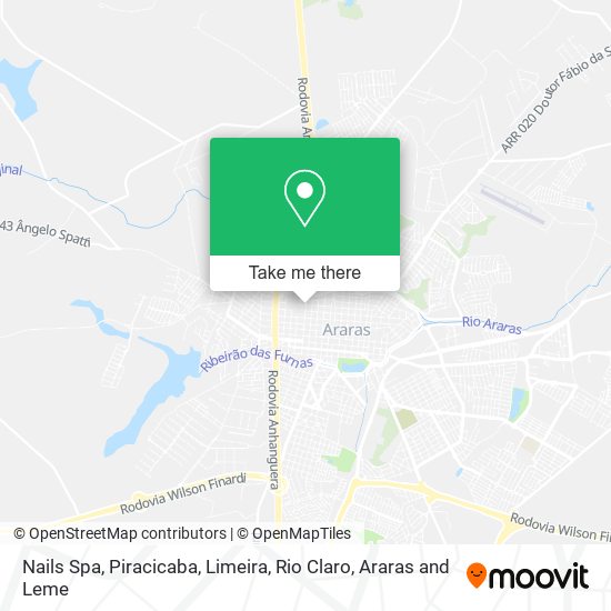 Nails Spa map