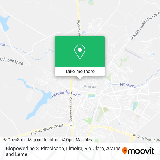 Biopowerline S map