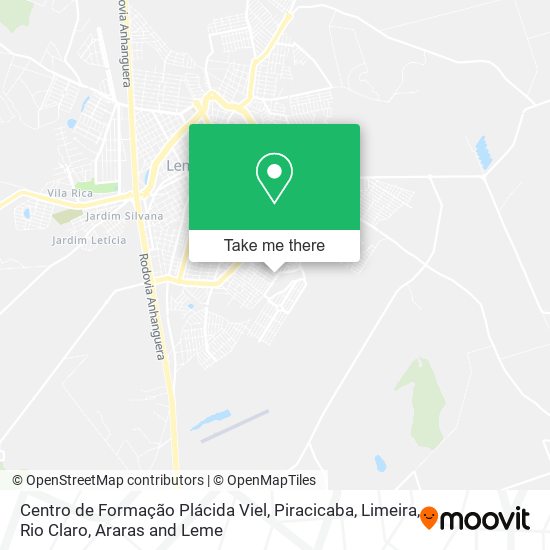 Centro de Formação Plácida Viel map