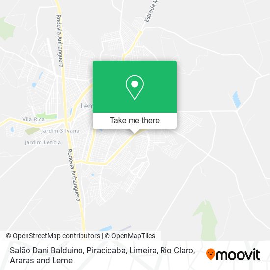 Salão Dani Balduino map