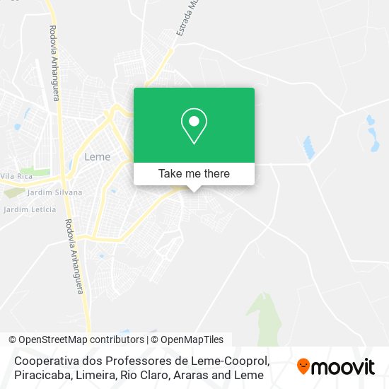 Cooperativa dos Professores de Leme-Cooprol map