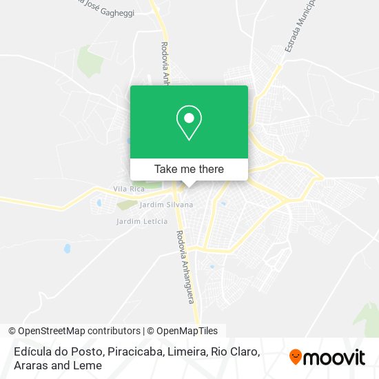 Edícula do Posto map