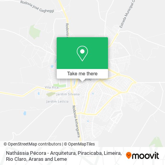 Nathássia Pécora - Arquitetura map