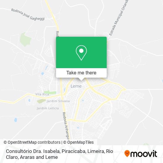 Consultório Dra. Isabela map
