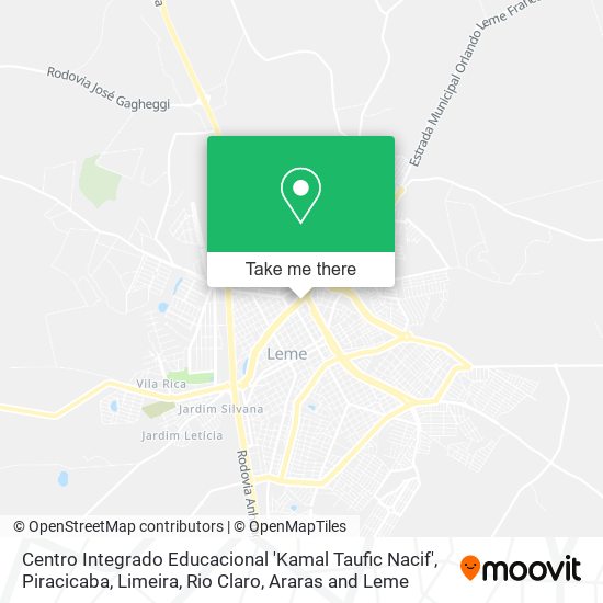 Centro Integrado Educacional 'Kamal Taufic Nacif' map