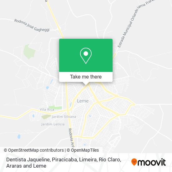 Dentista Jaqueline map