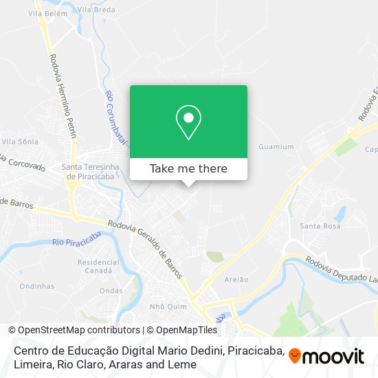Centro de Educação Digital  Mario Dedini map