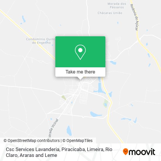 Csc Services Lavanderia map