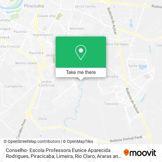 Conselho- Escola Professora Eunice Aparecida Rodrigues map
