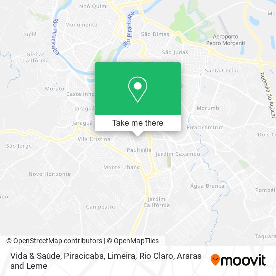 Vida & Saúde map