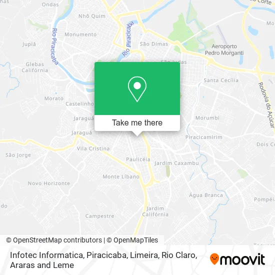 Infotec Informatica map