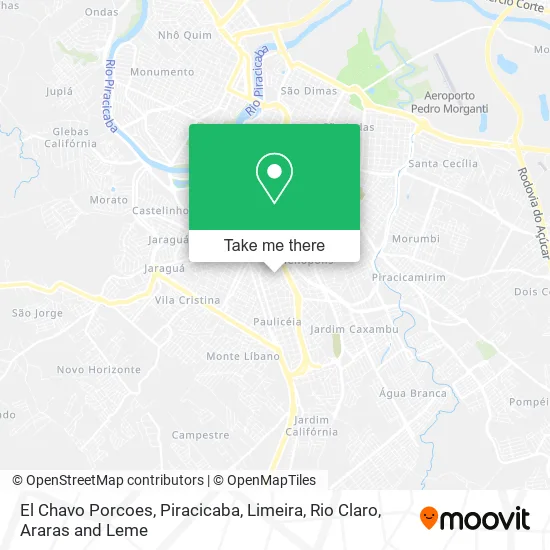 El Chavo Porcoes map