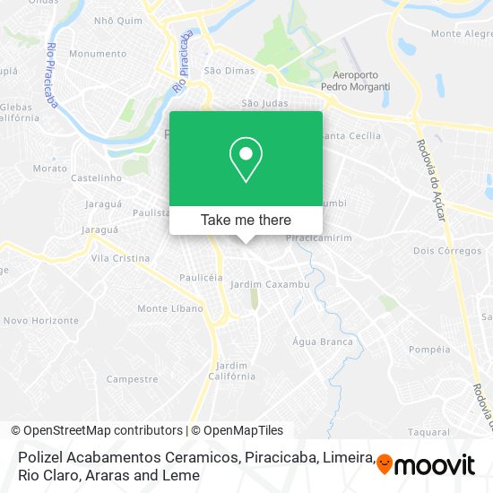 Polizel Acabamentos Ceramicos map