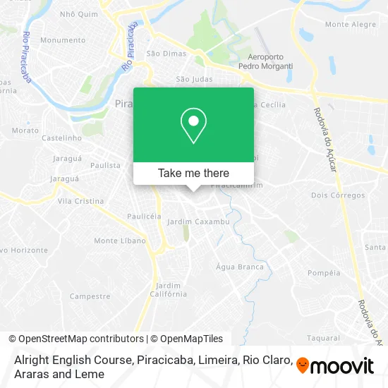 Alright English Course map