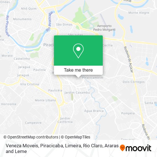 Veneza Moveis map