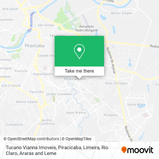 Mapa Tucano Vianna Imoveis