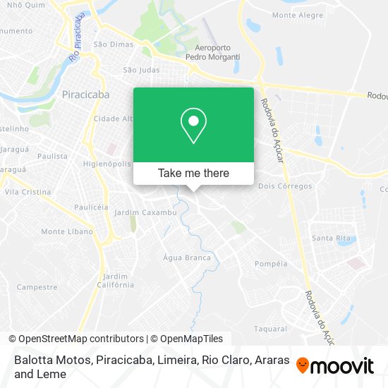 Balotta Motos map