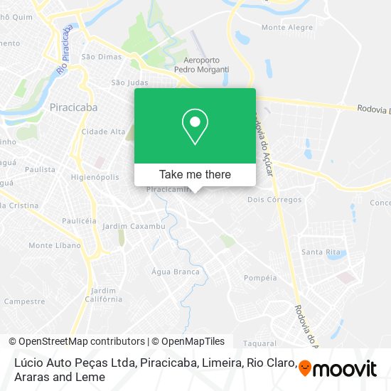 Lúcio Auto Peças Ltda map