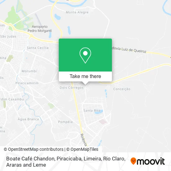 Boate Café Chandon map